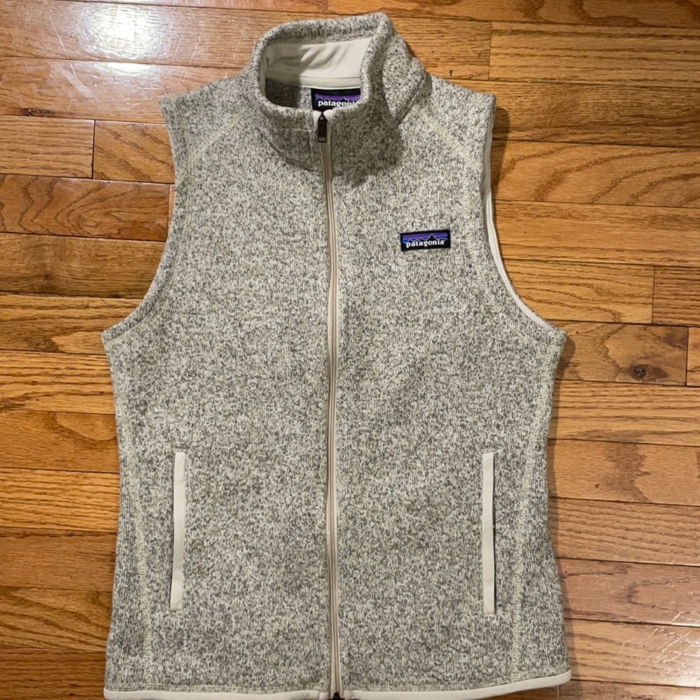 Patagonia Women's Gray Flecked Full-Zip Vest